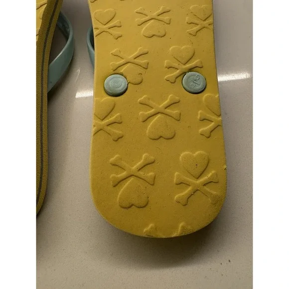 Tokidoki Simone Legno Designed Flip Flop Sandals size 5/6 - Picture 6 of 9